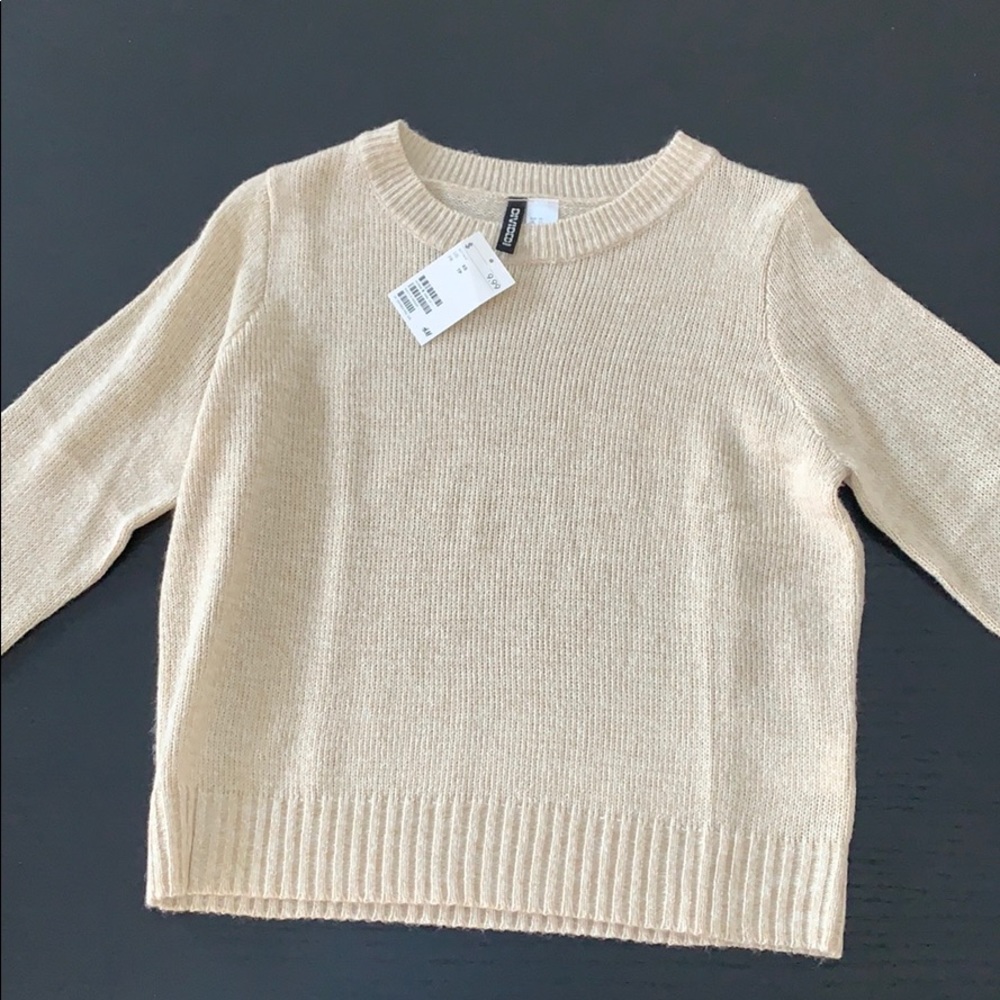 H&M Tan Sweater